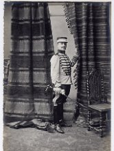 J. Pasquero, Autoportrait en militaire, Lille